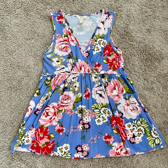 Matilda Jane Floral Tank M - Picture 1 of 4